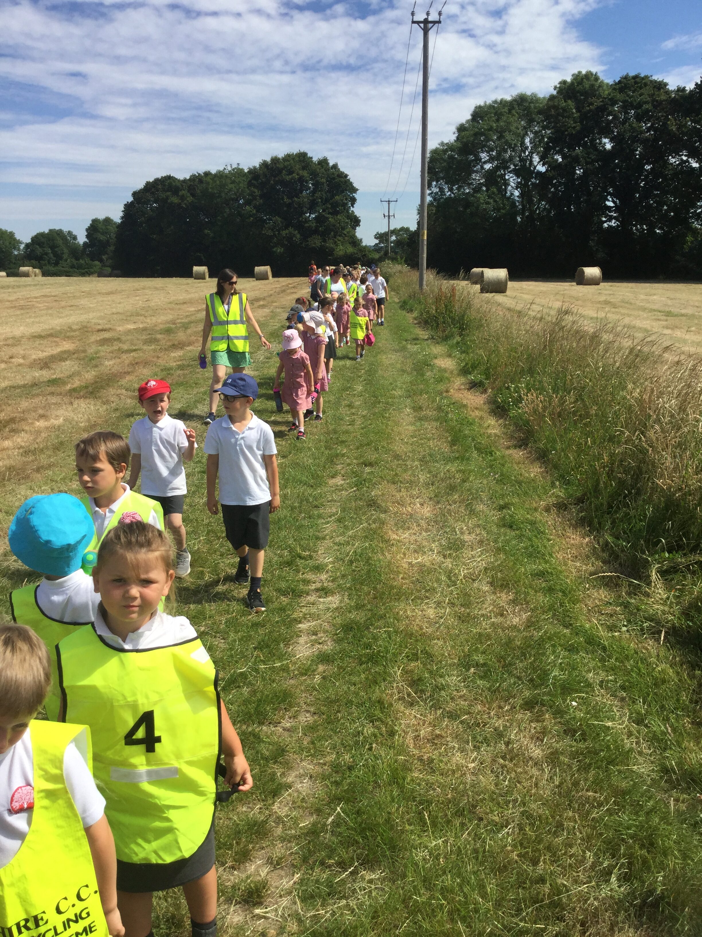 awbridge-primary-school-sponsored-walk-raises-1700-george-s-trust