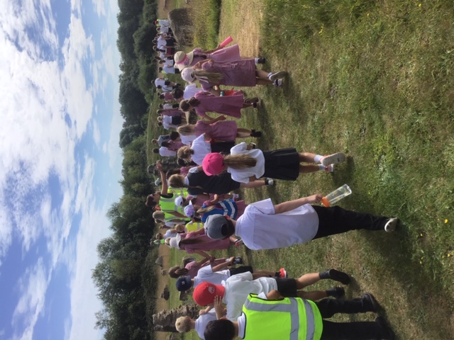 awbridge-primary-school-sponsored-walk-raises-1700-george-s-trust